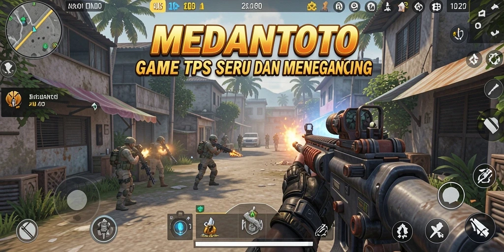 Tampilan gameplay seru dan mendebarkan di MEDANTOTO.