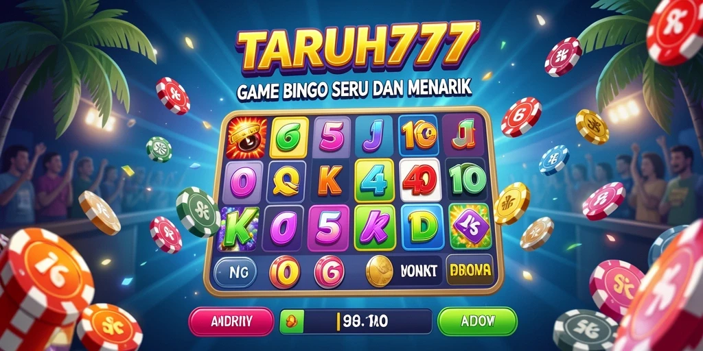 Tampilan permainan Bingo yang menarik dan seru di TARUH777.